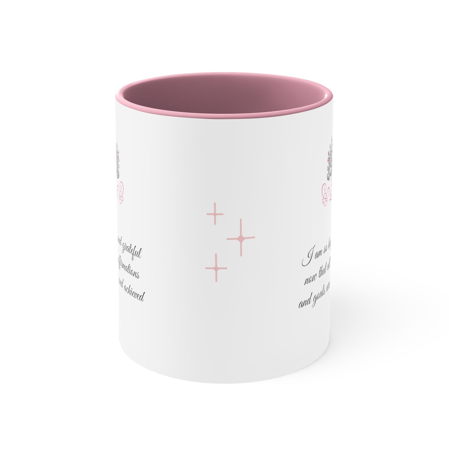 Affirmations and Goals Coffee Mug, 11oz