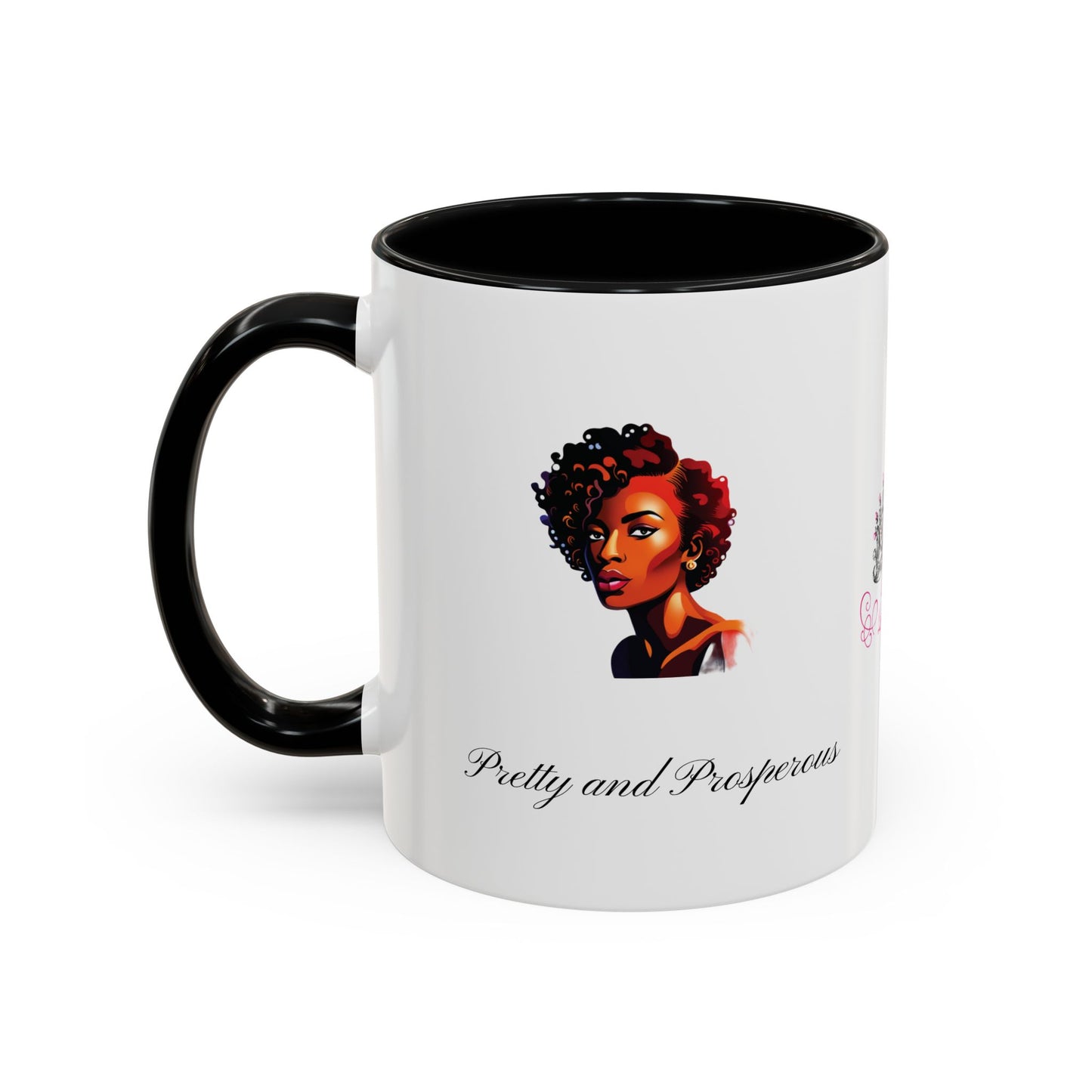 Chocolate Queen Pretty & Prosperous Mug , 11oz