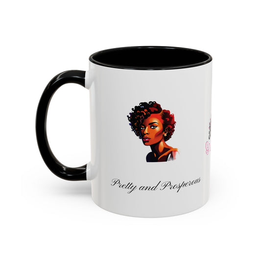 Chocolate Queen Pretty & Prosperous Mug , 11oz