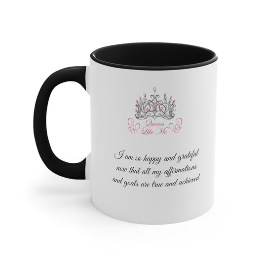 Affirmations and Goals Coffee Mug, 11oz