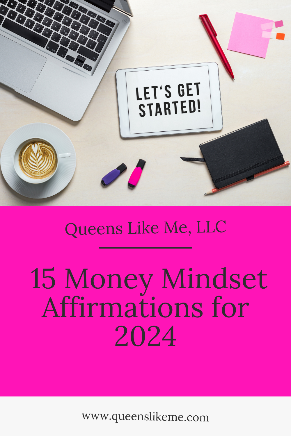 FREE Money Mindset Affirmations for 2024