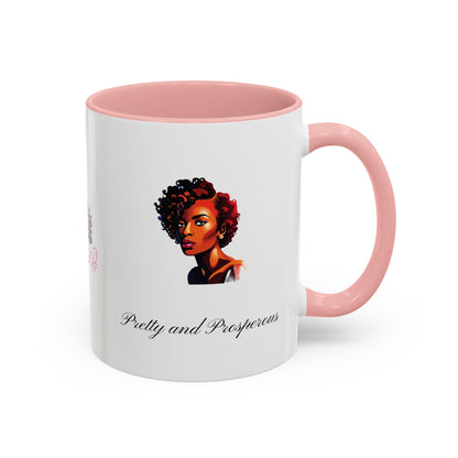 Chocolate Queen Pretty & Prosperous Mug , 11oz