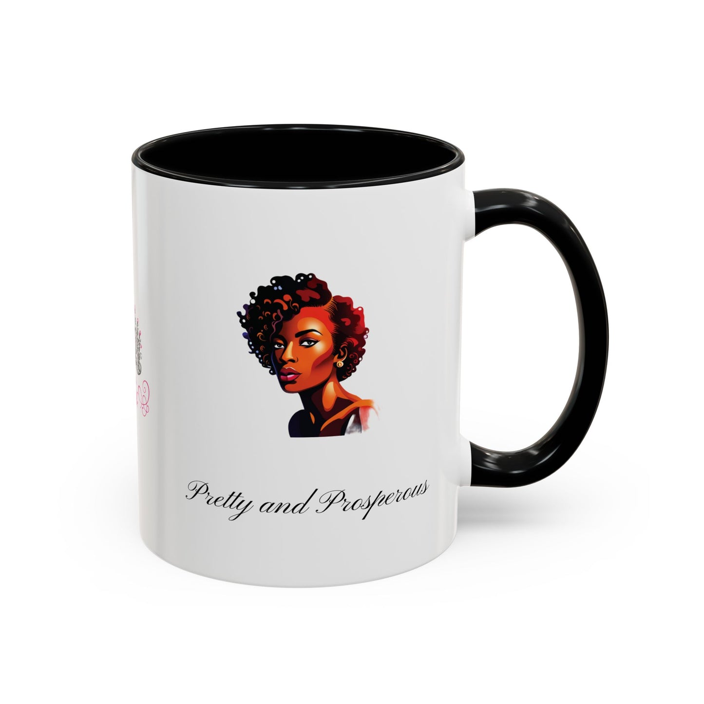 Chocolate Queen Pretty & Prosperous Mug , 11oz