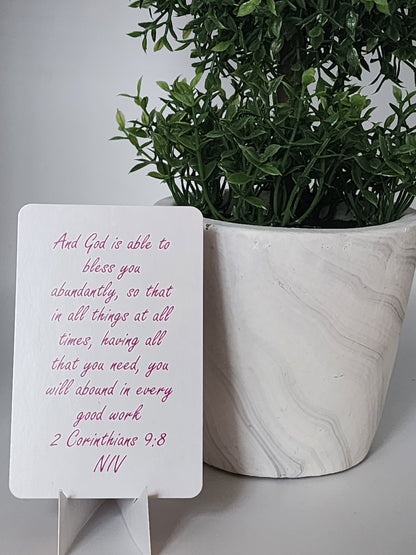 G.L.O.W Scripture Cards