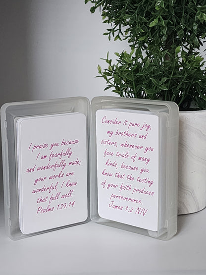 G.L.O.W Scripture Cards