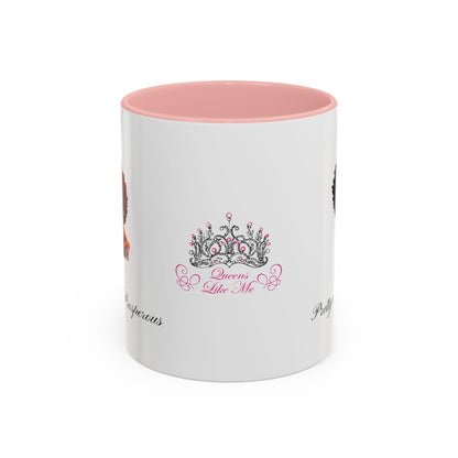 Chocolate Queen Pretty & Prosperous Mug , 11oz