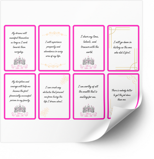 Digital Affirmation Cards