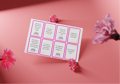 Digital Affirmation Cards