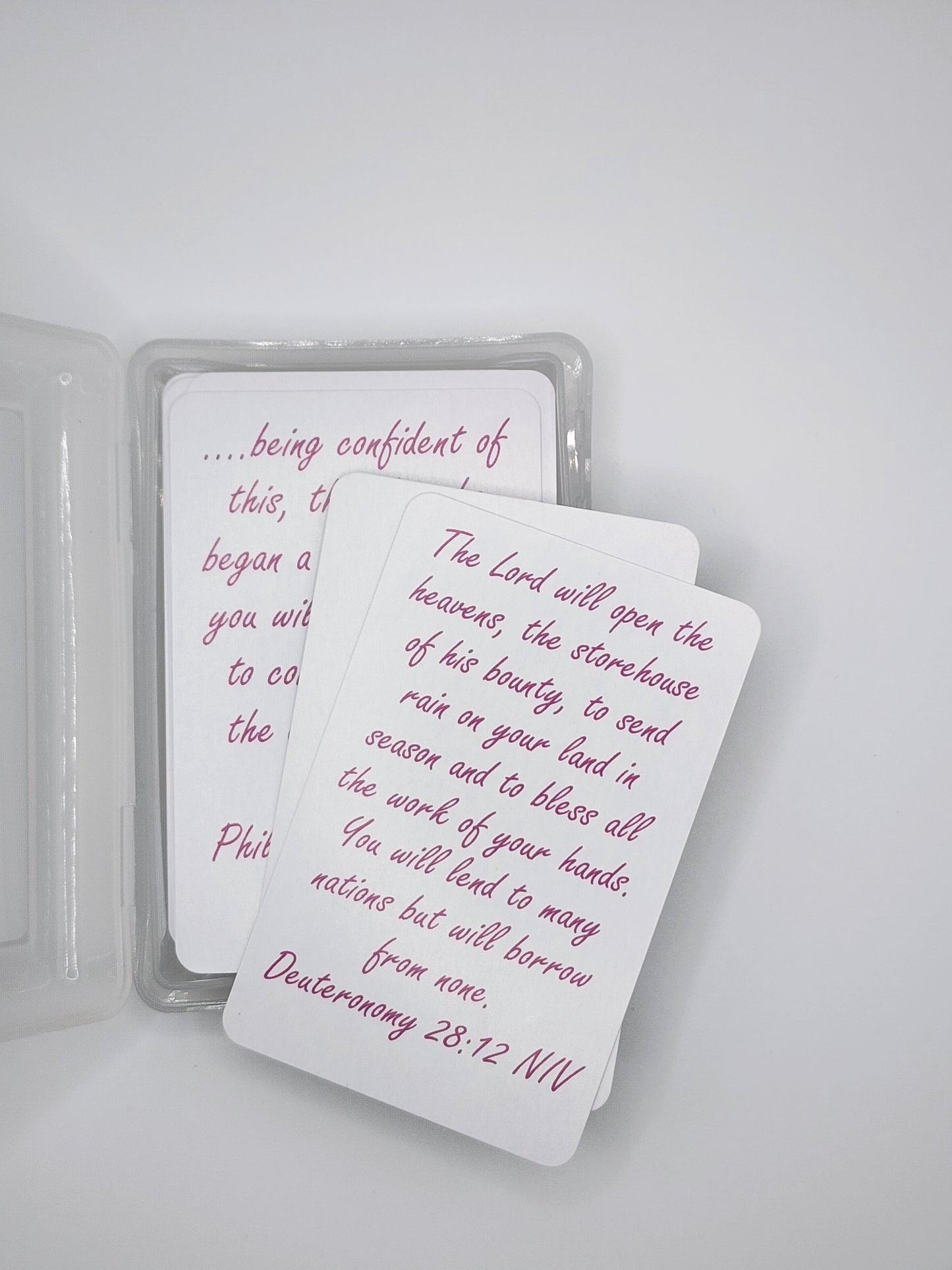 G.L.O.W Scripture Cards